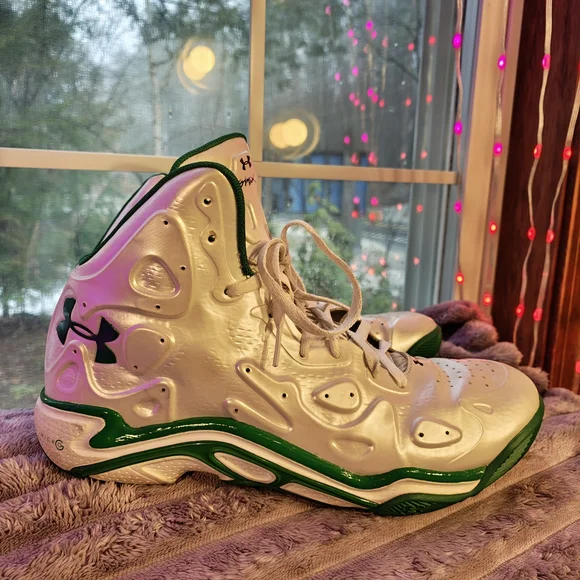 Under Armour Micro G Anatomix Spawn basketball Sneaker Mens Size 11 EUC - Picture 4 of 8